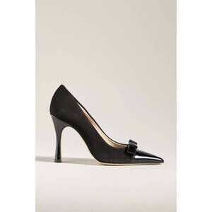 NEW CUSTOMMADE women's awa classic suede pumps in black